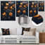 Eucalyptus doré Golden Hour Glow - Décoration murale plantes-1997642293-1997642294