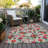 Machine Washable Indoor/Outdoor Christmas Nutcracker Xhevrie Beige Rug-2105437148