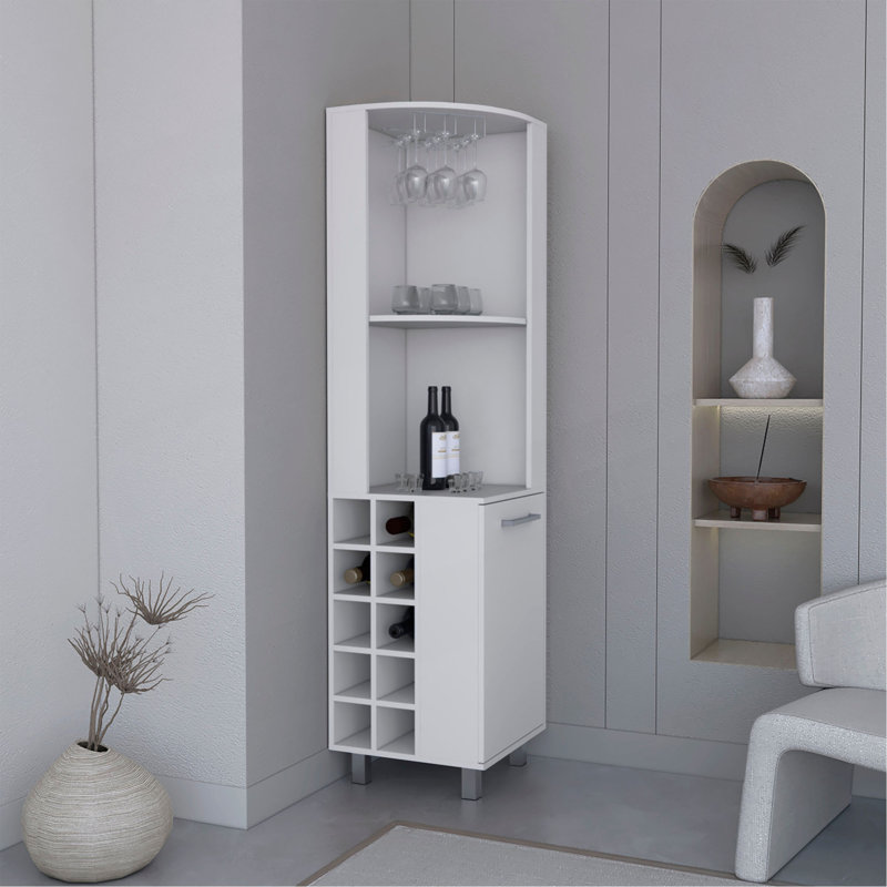 Armoire de bar avec quatre tablettes Kaia