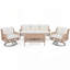 Outdoor Wicker Patio Furniture Set for 5 for Various Spaces-1064801059-1064801069