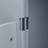 Elegant Bathroom Floor Storage Cabinet, Bathroom Storage Unit, Freestanding Cabinet With 4 Doors, Adjustable Shelves, Adaptable Shelves, Grey-669530006