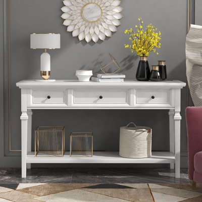 Omeara 50" Console Table,entryway table,Sofa Table