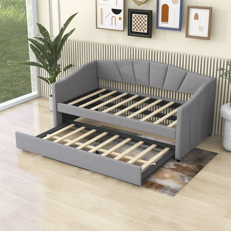 Palmnue Upholstered Daybed, Gray