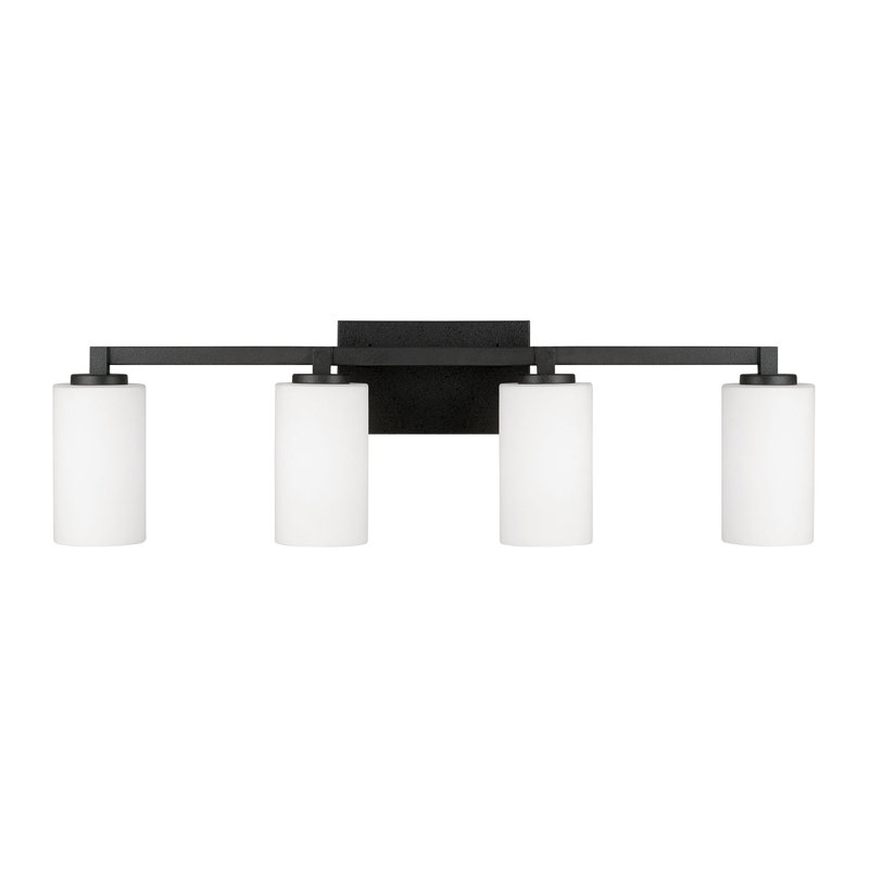 Éclairage pour salle de bain 4 lumières Ravenwood, Blanc