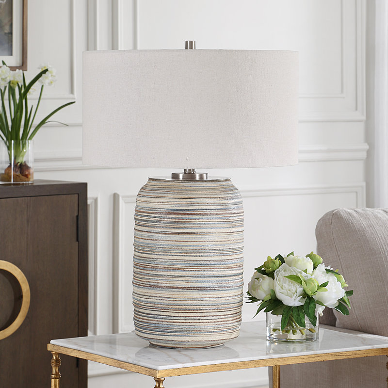 Grande lampe de table Gracie Oaks Shannock
