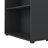Embrie 3-Shelf Manufactured Wood Bookcase-95751939