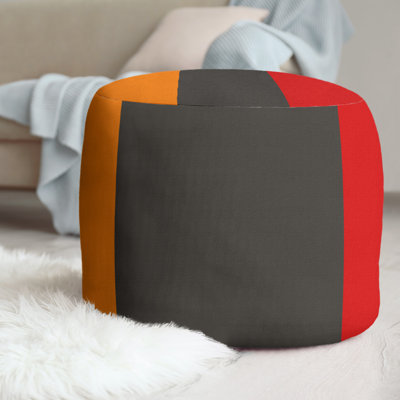 Tennessee Football Upholstered Ottoman