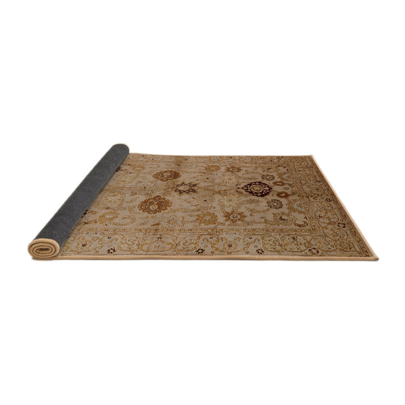 Tapis brun / beige Altgeld, Rond 6 pi