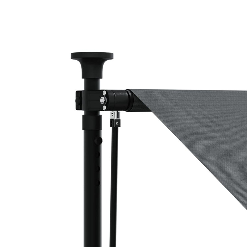 Replacement Fabric For Awning Valance, 300cm W x 150cm D, Solid Colour, Anthracite