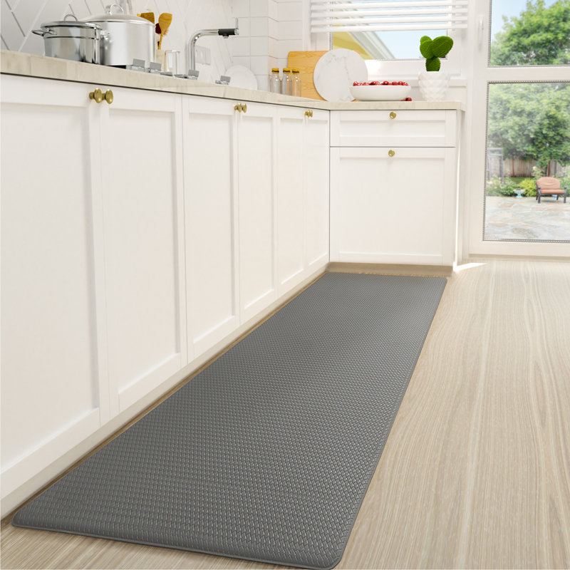 Dipson Anti-Fatigue Non-Skid Kitchen Mat, Runner 60cm W x 150cm L, Dark Grey
