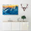 Frozen in Time in Abstract - Wrapped Canvas-55314034