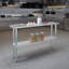 Table en acier inoxydable 14 po x 60 po