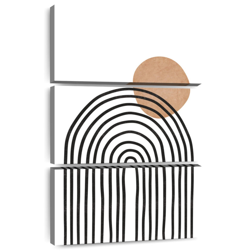 Arches Avery Boho Mid-Century, H 74 po x l 48 po