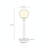 Aurelia 21" Modern Globe Table Lamp with Sleek Metal Stem-737517782-737517780
