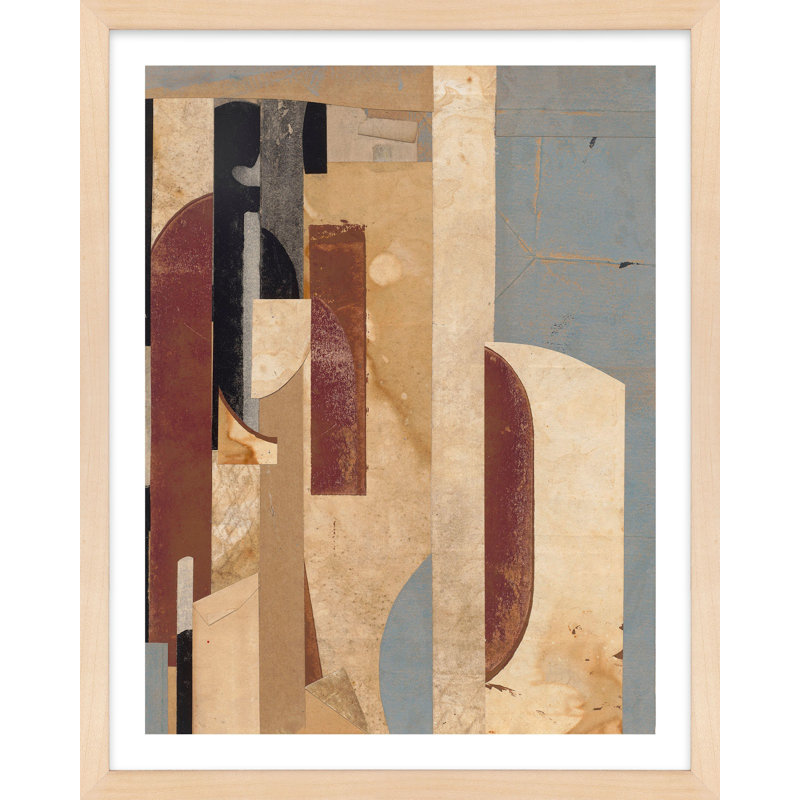 Salvage - cadre photo, Encadrement brun, H 20 po x l 16 po x P 1,25 po