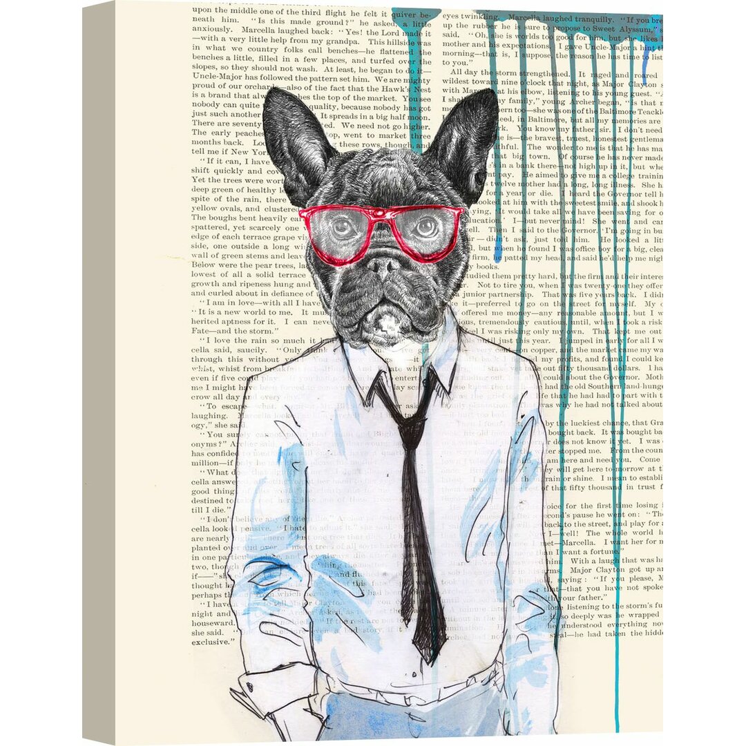 'Boxer Gentleman' von Matt Spencer - Kunstdruck