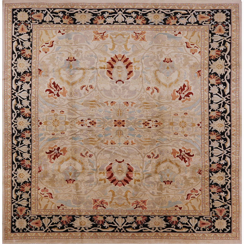 Petrus Oriental Indoor Rug, Square 4'