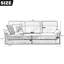 Canapé rembourré en mousse Snowfleece de 82 po Brooklington-1383443751