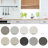 Eterna Penny 12" x 12" Glass Mosaic Wall & Floor Tile-63332641