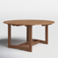 Fleur 63" Wooden Dining Table