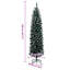 Shaylia Lighted Artificial Christmas Tree-176905227