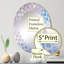 Rexlake - Miroir mural paysager ovale-555899320