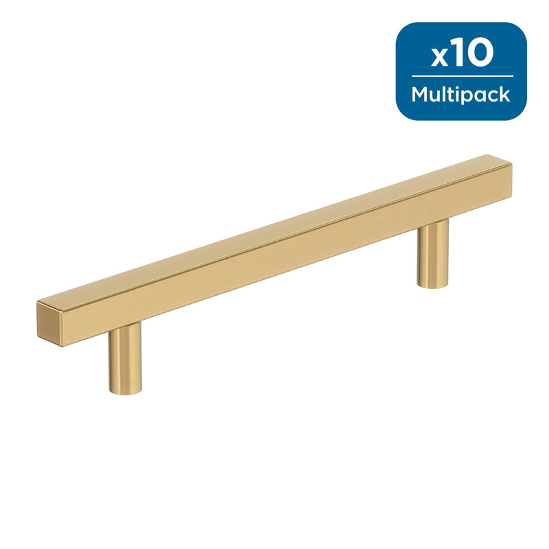 5 1/16" Center Handle Pull Multipack, Champagne Bronze
