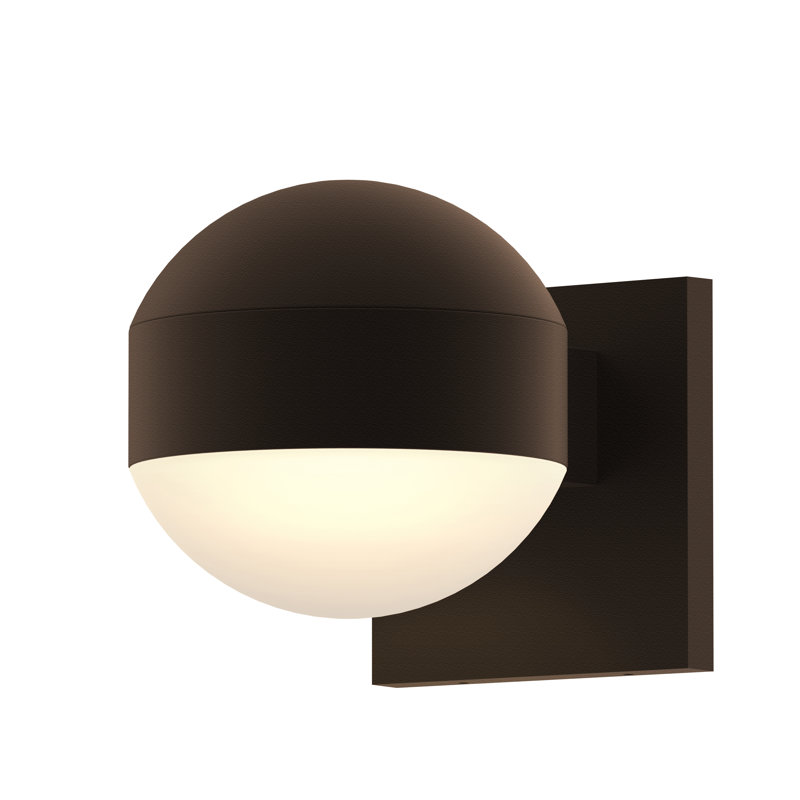 Reals LED Wall Light, Bronze