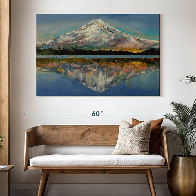 Alvord Mount Hood, 34" H x 51" W