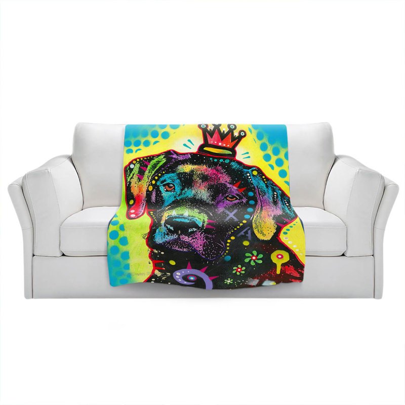 Hand Woven Throw Blanket, 68" x 80"