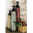 Waltham Multi Colored Metal Tall Enameled Bottleneck Floor Decorative Vase with Chevron Pattern