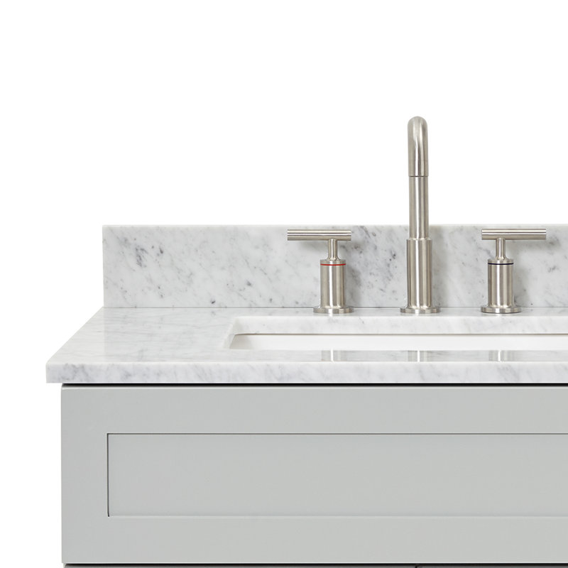 Partham 31" Single Bathroom Vanity Set, Gray