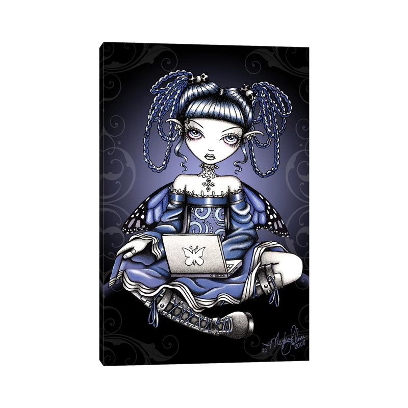 Stacy 1 Piece Wrapped Canvas Wall Art, 20.32 cm H x 30.48 cm W