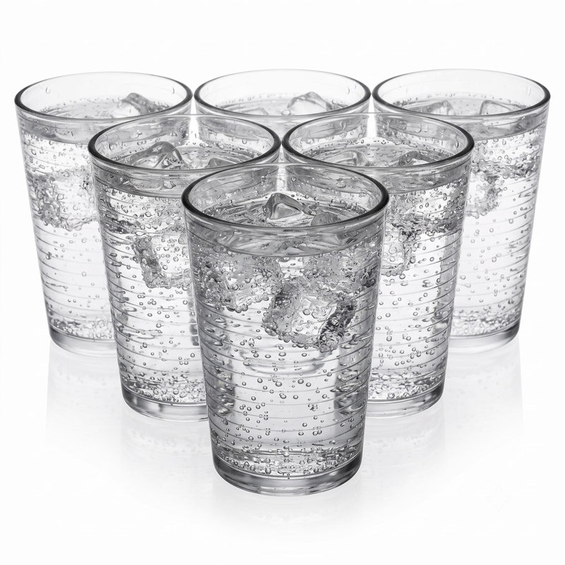 Drinking Glass Set, Set Of 6