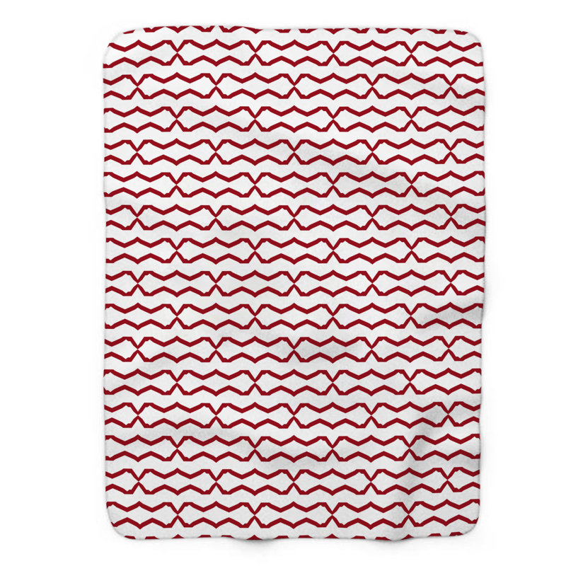 Ruby Design - 1 pièce Sherpa Premium Couverture 0210, L 60 po x L 80 po