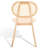 18.3'' H Leather Upholstered Ash Armchair-70605911