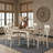 Cierra Solid Wood Base Dining Table