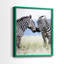 Affection africaine - reproduction encadrée de qualité supérieure - prête à être accrochée - aucun clou requis - aucun clou requis-108016877-108016881