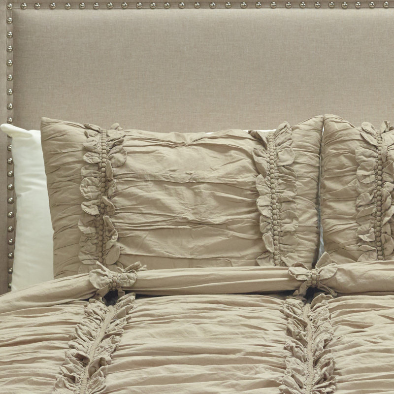 Clementine Bedding Set, White, King