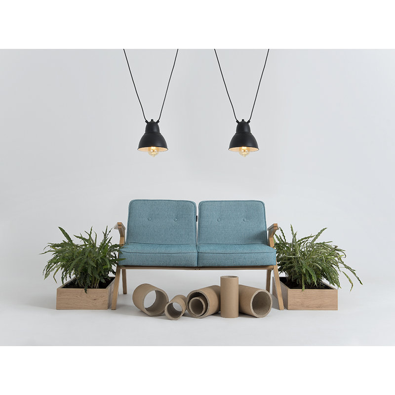 Culpeper 2 - Light Bell Pendant, Black
