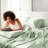 King Satin Luxury Bedding - Wrinkle- Feature. Suits Mattresses Up To 16". Contains 1 Flat Sheet, Fitted Sheet And 4 Pillowcases. Silky Serene. Materials. Sage Ensemble Wrinkle-. Fits Up 16"-126094272-126094273