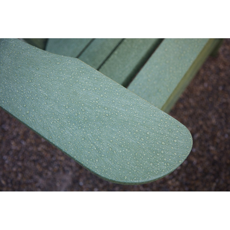 Chaise Adirondack en plastique Shay, Vert cactus
