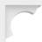 3"W x 5"D x 5"H Standard Emerson Architectural Grade PVC Bracket-41421319