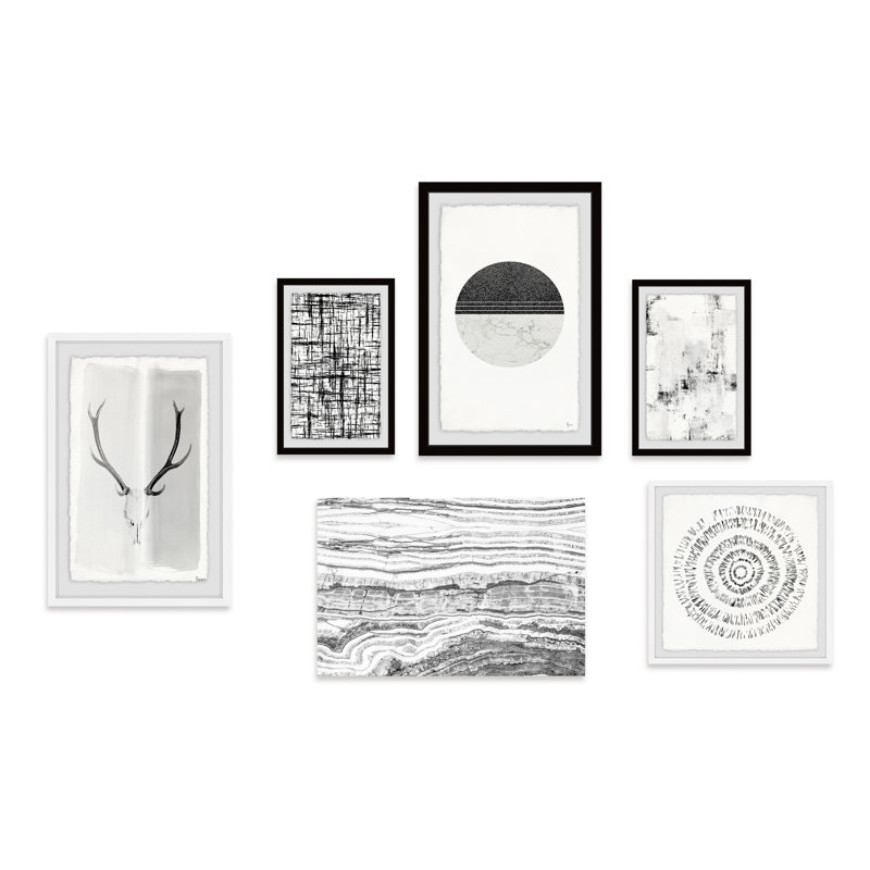 « enigmatic symbolie hexaptych »