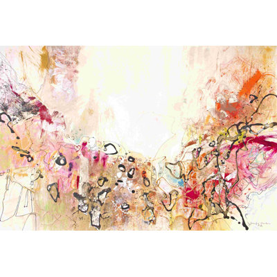 " White Series X " by Jennifer Gardner Painting Print