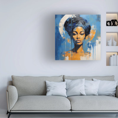 «People People Colorful Model 12 on Canvas» par Ray Heere, reproduction
