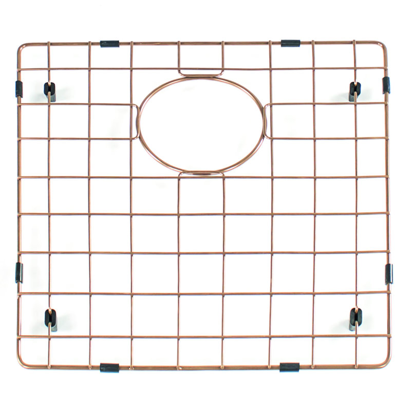 38cm x 10cm Sink Grid, Copper