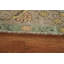 Tapis vert perse surteint Tabriz noué à la main 6 x 9