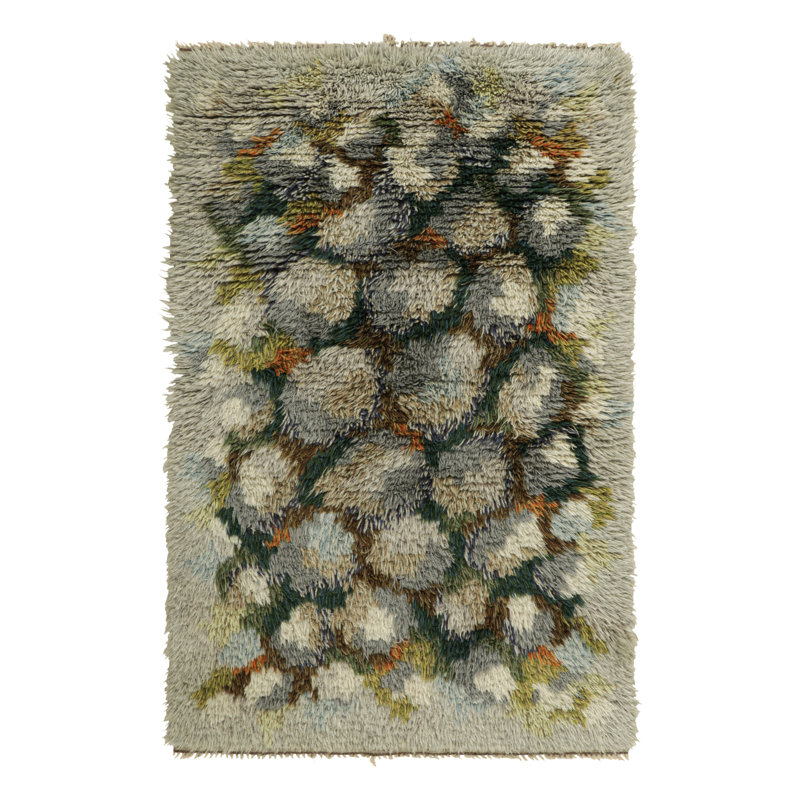 One-of-a-Kind 3’2x4’11 Hand Knotted Area Rug