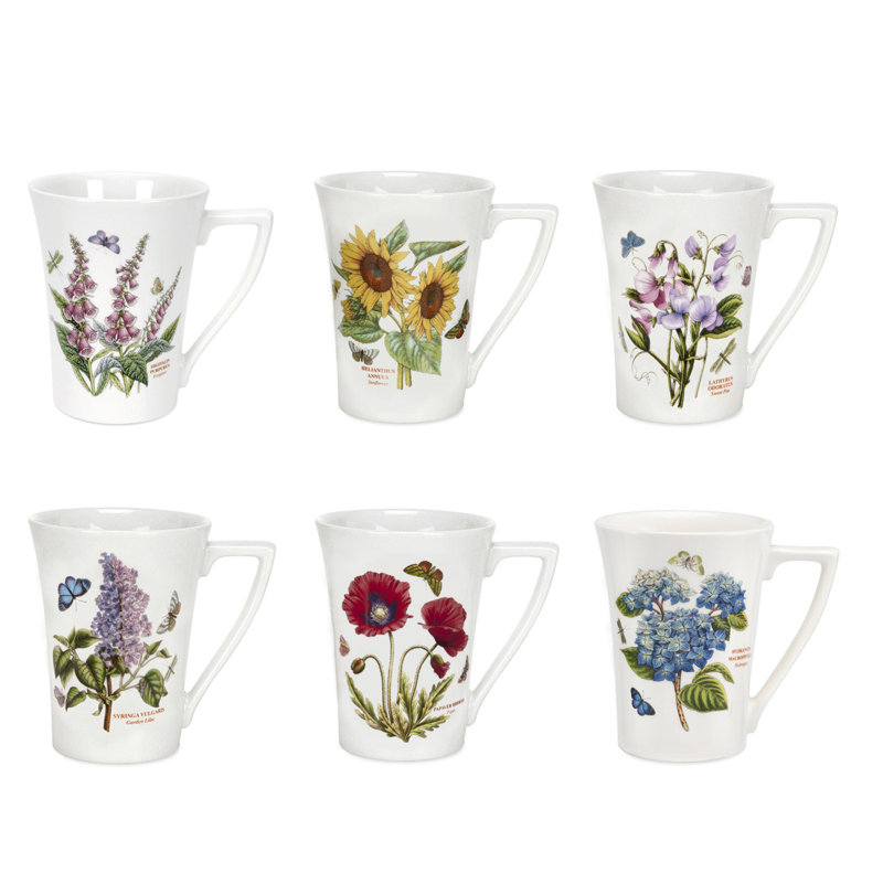 Portmeirion, Botanic Garden - Mandarin Shape Mugs